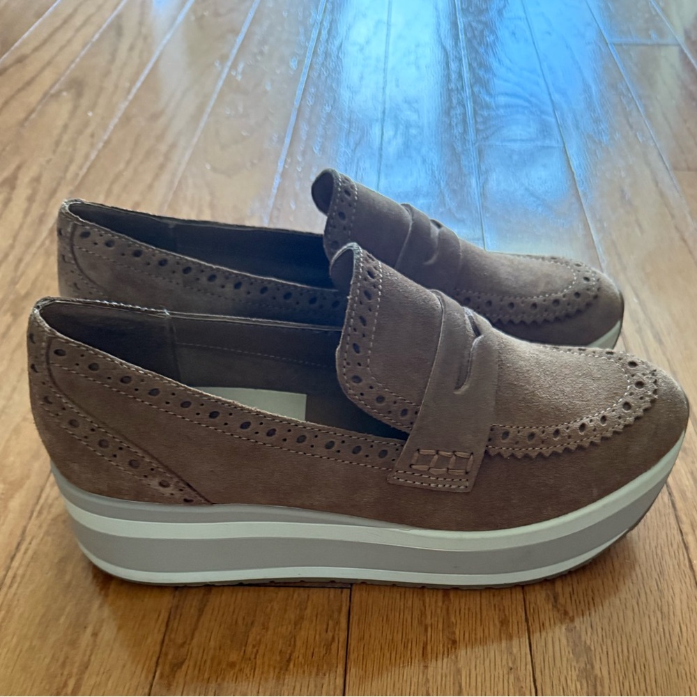Dolce Vita platform loafers.